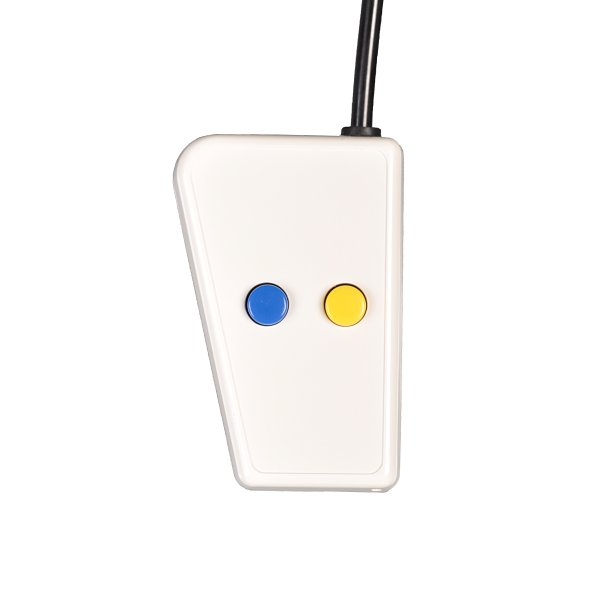 2 Button Blue Yellow