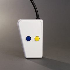 2 Button Blue Yellow, image 5
