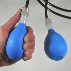 Pneumatic Squeeze Ball Bimanual, image 3